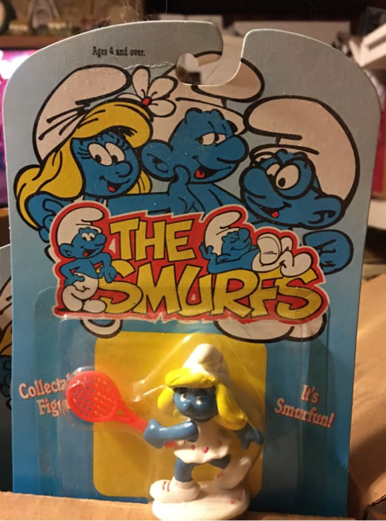 Tennis Smurfette  action figure collectible - Main Image 2