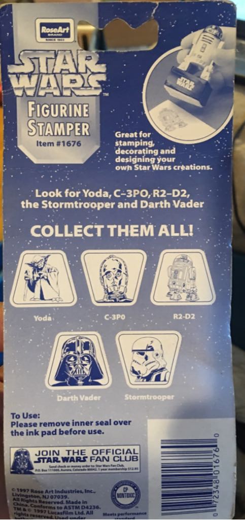 Starwars Figurine Stamper Stormtrooper  action figure collectible - Main Image 2