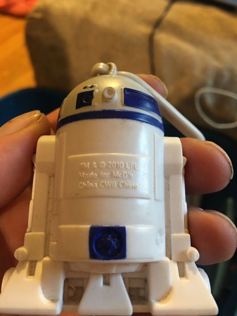 R2-D2 Keychain Loose McDonalds  action figure collectible - Main Image 2