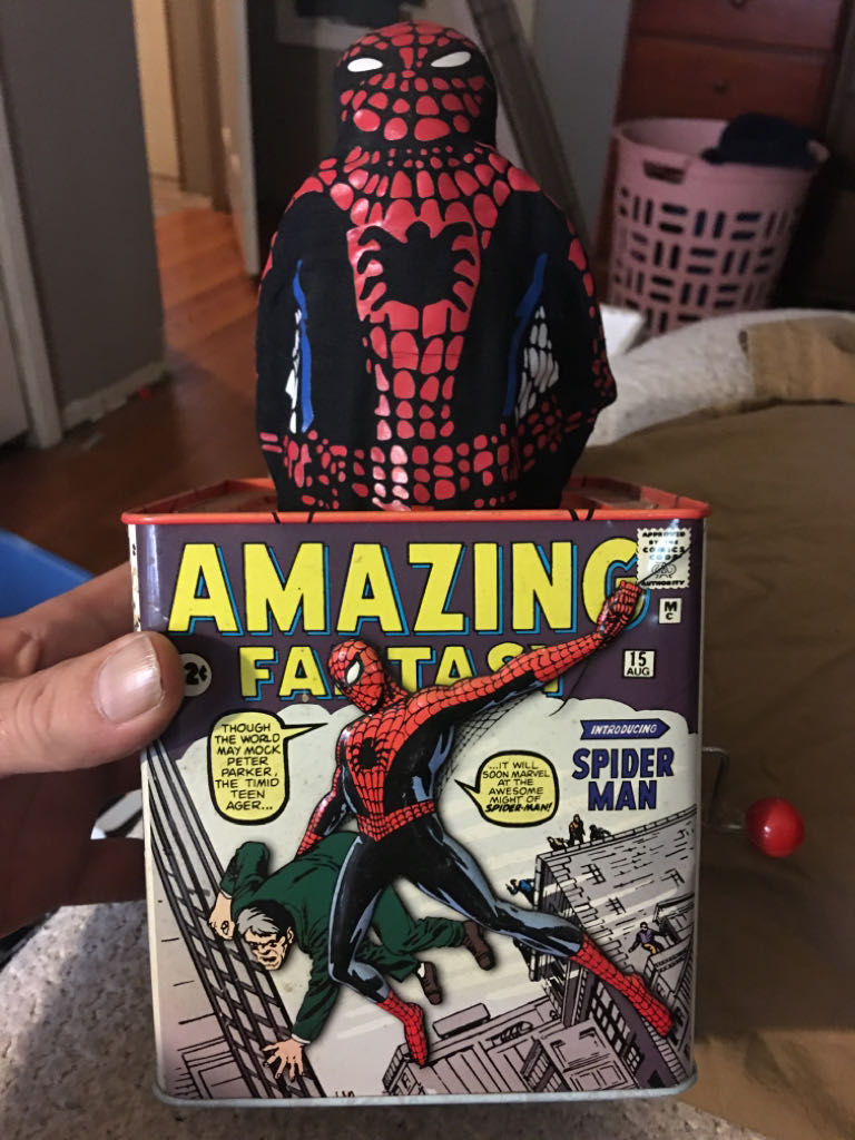Spider-Man Jack In The Box  action figure collectible - Main Image 2