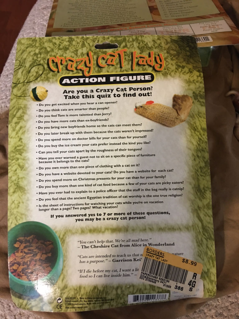 C Cat Lady  action figure collectible [Barcode 739048113778] - Main Image 2