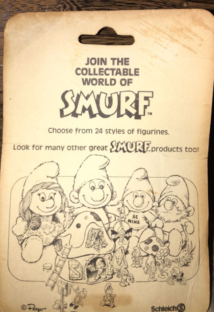Smurfs: 1978 Rollerskate Smurfette  (Smurfs) action figure collectible - Main Image 2