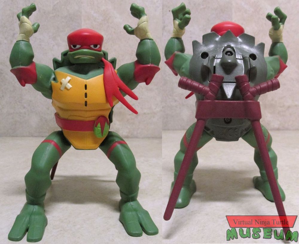 Raphael (Side Flip) - Spin Master (Rise Of The TMNT) action figure collectible - Main Image 3
