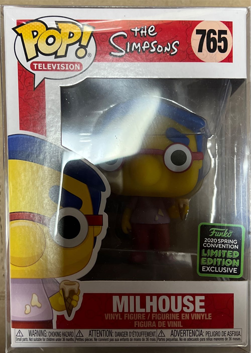 Funko Pop Simpsons Milhouse - Funko (Funko Pops) action figure collectible - Main Image 2