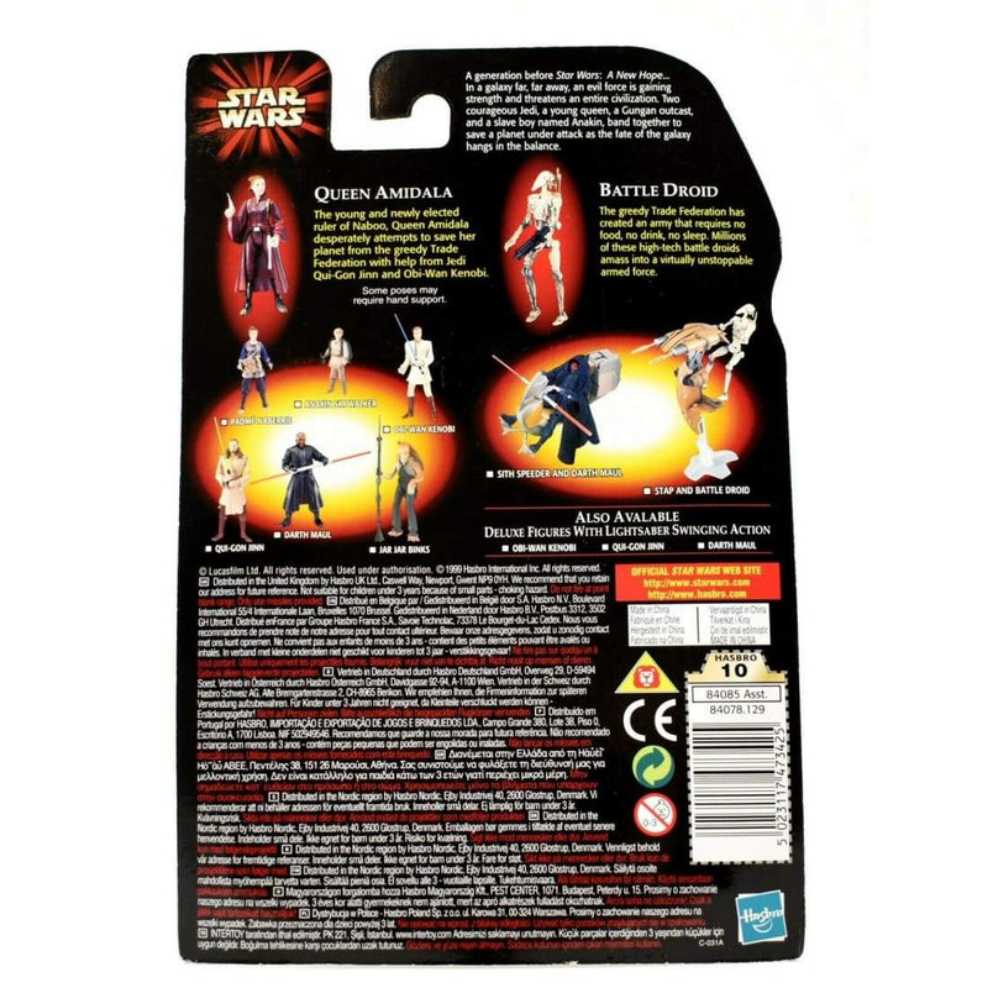 Obi-Wan Kenobi With Bonus Battle Droid - Hasbro (Star Wars - Episode 1) action figure collectible [Barcode 5023117473425] - Main Image 2