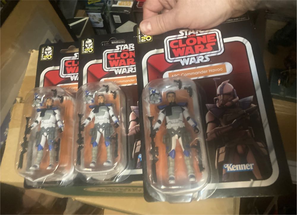 VC274 TVC: ARC Commander Havoc - Hasbro (Star Wars : The Clone Wars) action figure collectible [Barcode 5010996158734] - Main Image 4