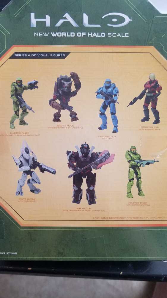 Halo Infinite Elite Ultra 4” (S4)  action figure collectible [Barcode 191726393023] - Main Image 2