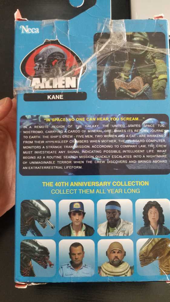 Neca - Alien - Kane  action figure collectible [Barcode 119200002803] - Main Image 2