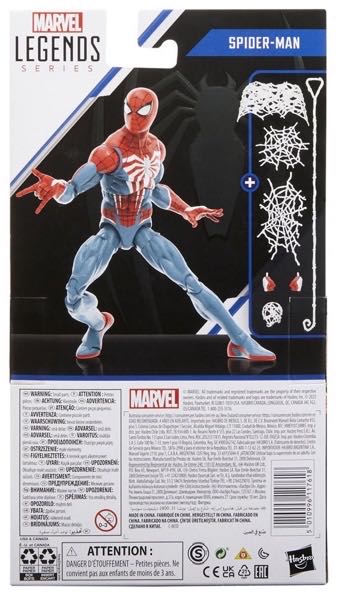 Spider-man (PS5 Advance Suit 2.0) - Hasbro (Gamerverse Spider-man 2 Wave 1) action figure collectible [Barcode 5010996117618] - Main Image 2