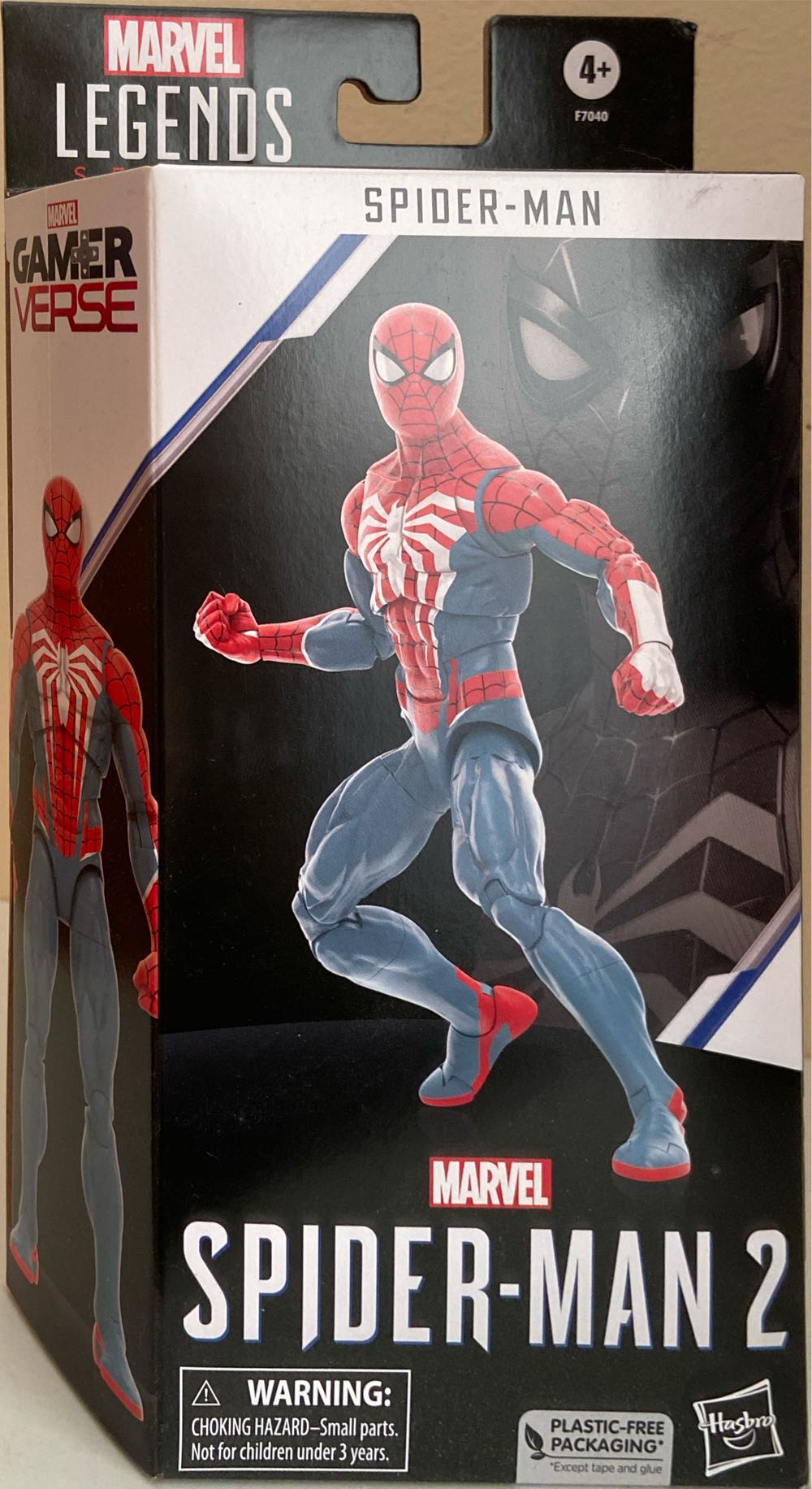 Spider-man (PS5 Advance Suit 2.0) - Hasbro (Gamerverse Spider-man 2 Wave 1) action figure collectible [Barcode 5010996117618] - Main Image 4