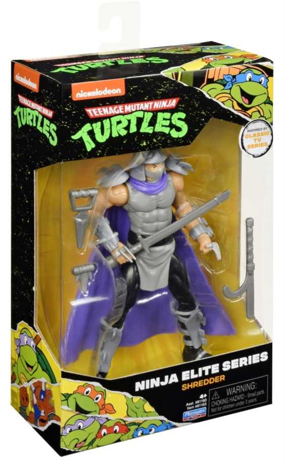 TMNT- Shredder Elite - Playmates (TMNT Ninja Elite Series (Classic TV Series)) action figure collectible [Barcode 043377811633] - Main Image 3