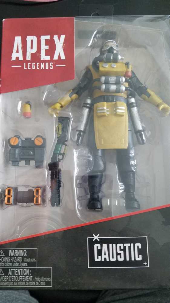 Apex Legends #11 Caustic - Jakks Pacific (Apex Legends) action figure collectible [Barcode 192995407657] - Main Image 2