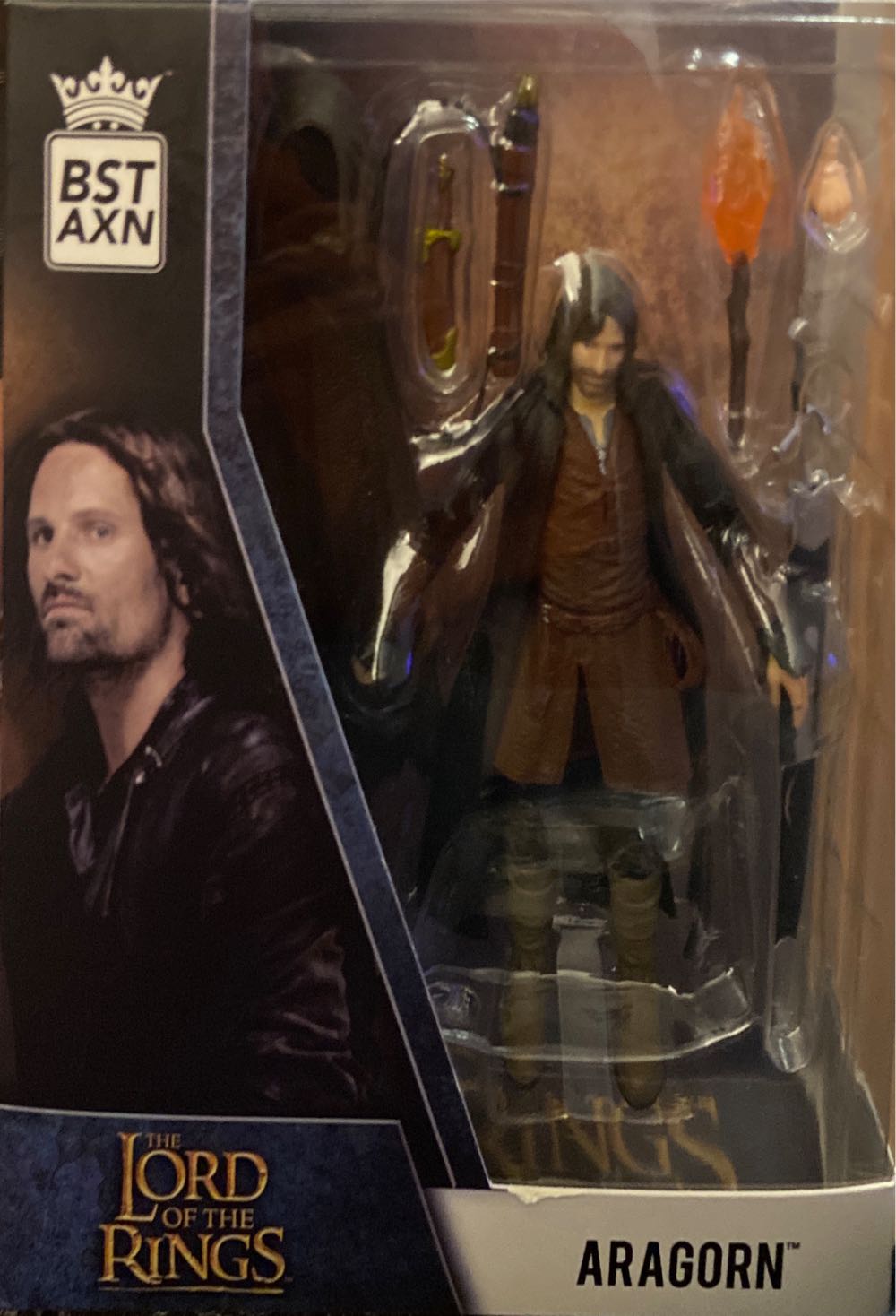 Aragorn (BST AXN) - BST AXN / The Loyal Subjects (Lord of the Rings BST AXN) action figure collectible [Barcode 850795008749] - Main Image 4