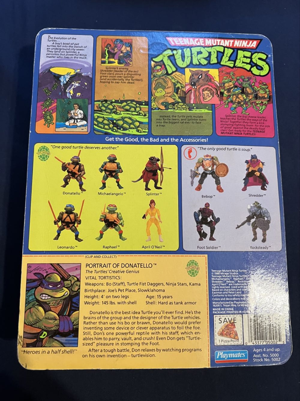 Donatello (moc) - Playmates Toys (Teenage Mutant Ninja Turtles) action figure collectible - Main Image 2