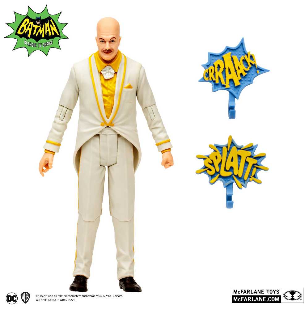 Batman ’66 - Egghead - McFarlane Toys (Batman ‘66) (DC Batman 1966 TV Series) action figure collectible [Barcode 787926150544] - Main Image 4