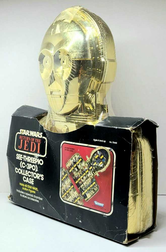 See-Threepio (C-3PO) Collectors Case - Kenner action figure collectible [Barcode 076281704401] - Main Image 2