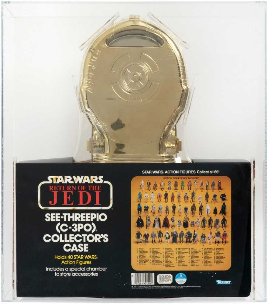 See-Threepio (C-3PO) Collectors Case - Kenner action figure collectible [Barcode 076281704401] - Main Image 3