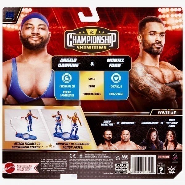 Montez Ford - WWE Mattel (WWE Championship Showdown Series 8 (2022)) action figure collectible - Main Image 2