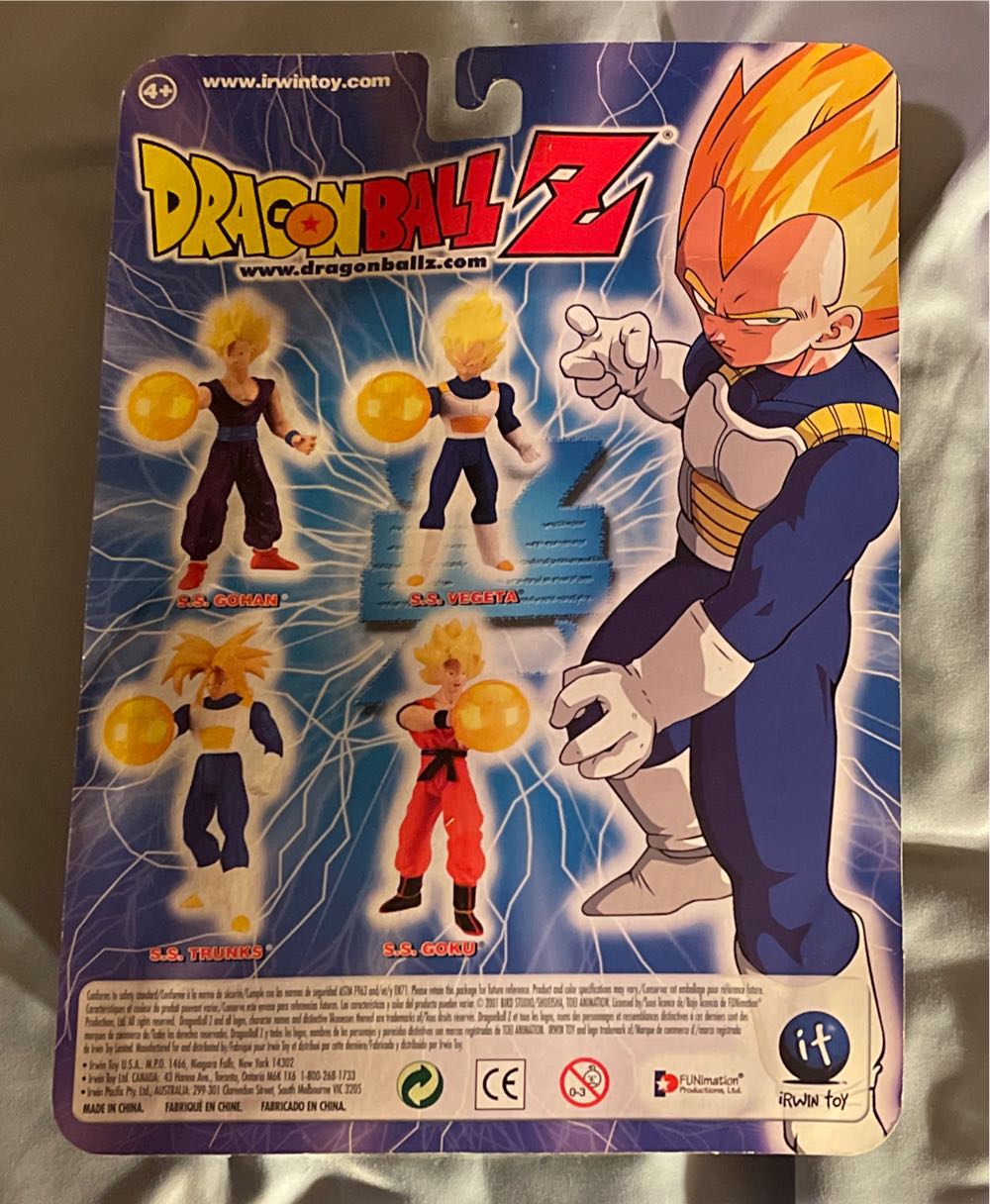 Dragonball Z Dbz Super Saiyan S.s. Trunks Energy ... - Irwin Toy action figure collectible [Barcode 069545505845] - Main Image 2