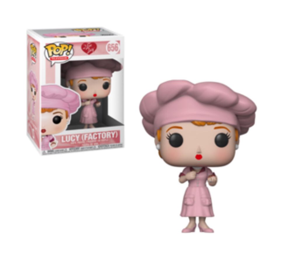 Funko- I Love Lucy- Lucy (factory) #656 - Funko Pop (Television) action figure collectible - Main Image 1
