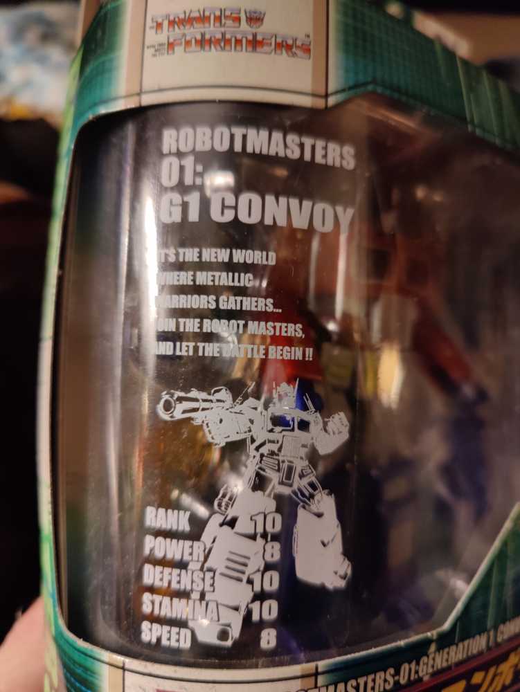 Transformers Robot Masters Rm-01 G1 Optimus Prime - Takara action figure collectible [Barcode 4904880124213] - Main Image 3