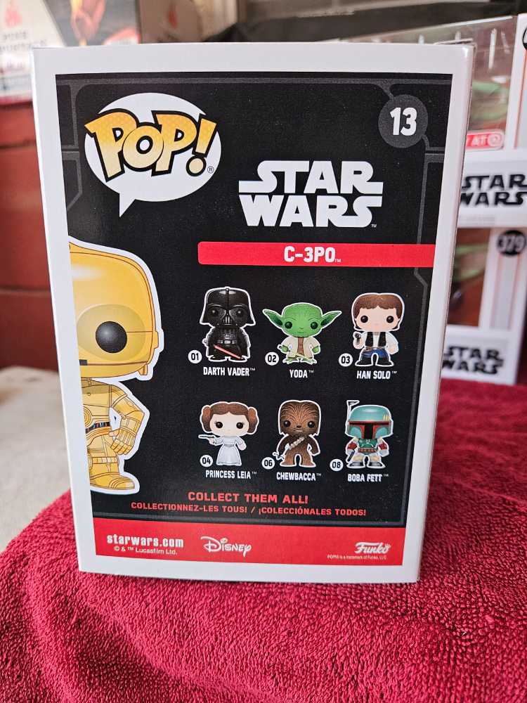 C-3PO - Funko (Funko) action figure collectible [Barcode 830395023878] - Main Image 3