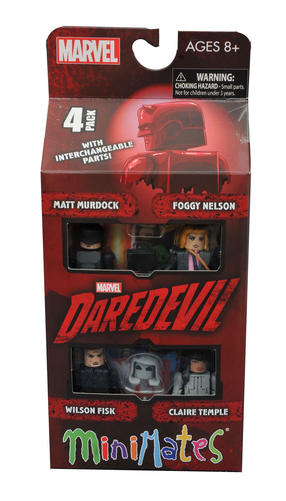 Diamond Select Toys Marvel Minimates: Daredevil Tv Series Box Set - PlastiColor (MiniMates) action figure collectible [Barcode 699788183304] - Main Image 2
