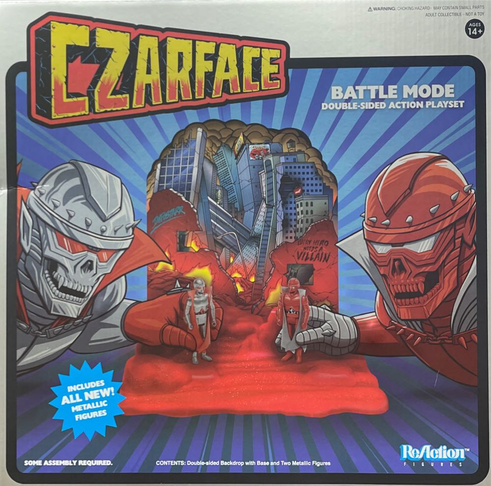 Czarface Galactic Void Playset - Super 7 action figure collectible [Barcode 840049826403] - Main Image 2
