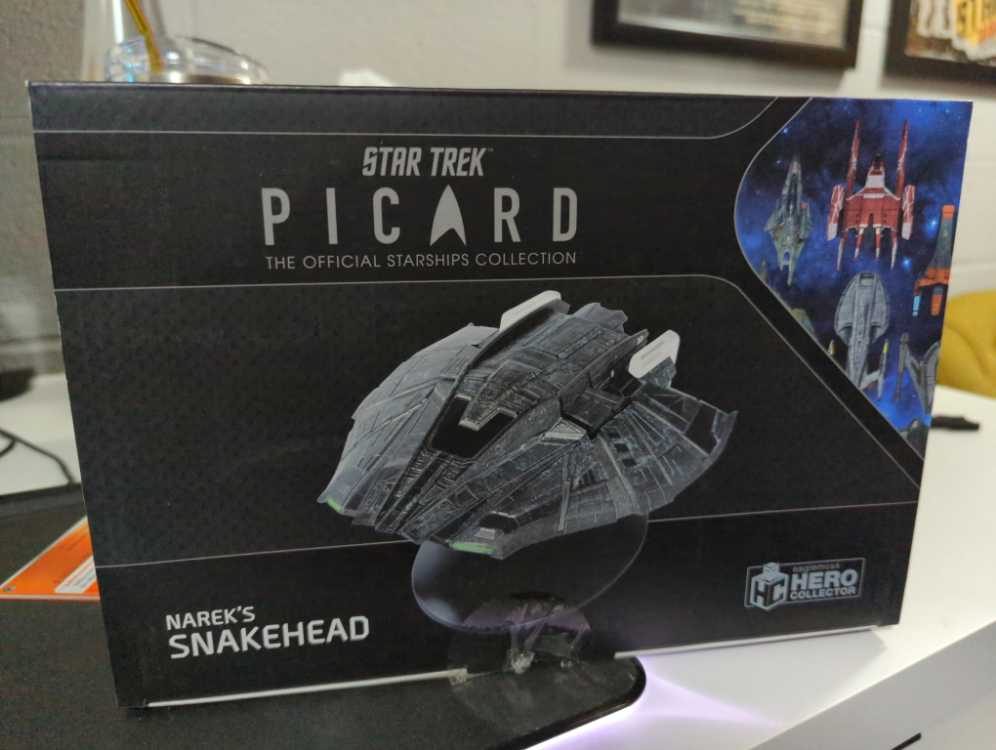 Narek’s Snakehead - Eaglemoss Collections (Star Trek: Picard) action figure collectible [Barcode 5059072046169] - Main Image 2