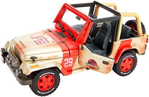 Jurassic World - Jeep Wrangler 1/18 - Matchbox (Die Cast Metal) action figure collectible - Main Image 2
