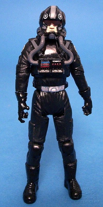Clone Pilot II (Black) - Hasbro (Star Wars - Revenge Of The Sith) action figure collectible [Barcode 653569015451] - Main Image 2