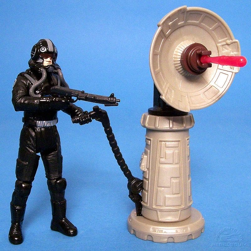 Clone Pilot II (Black) - Hasbro (Star Wars - Revenge Of The Sith) action figure collectible [Barcode 653569015451] - Main Image 3