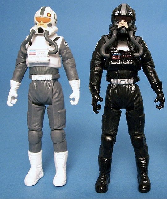 Clone Pilot II (Black) - Hasbro (Star Wars - Revenge Of The Sith) action figure collectible [Barcode 653569015451] - Main Image 4
