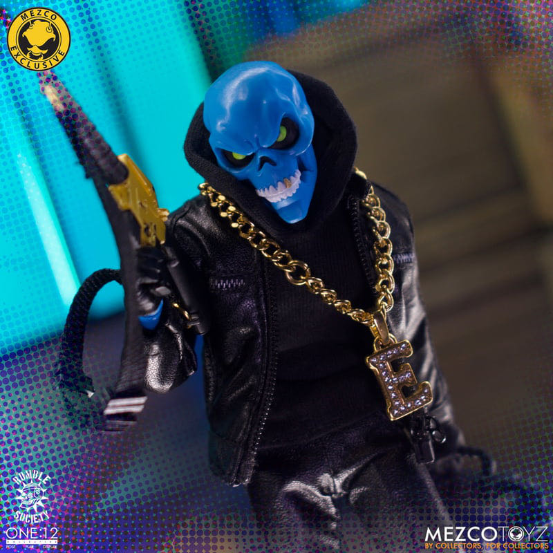 Mezco - One:12 Collective - Rumble Society - Cuzin Eddi - Cuzin Eddi: Eddi and Bella 4eva Edition 6” Action Figure - Mezco Toyz (One:12 Collective - Rumble Society - Cuzin Eddi) action figure collectible - Main Image 4
