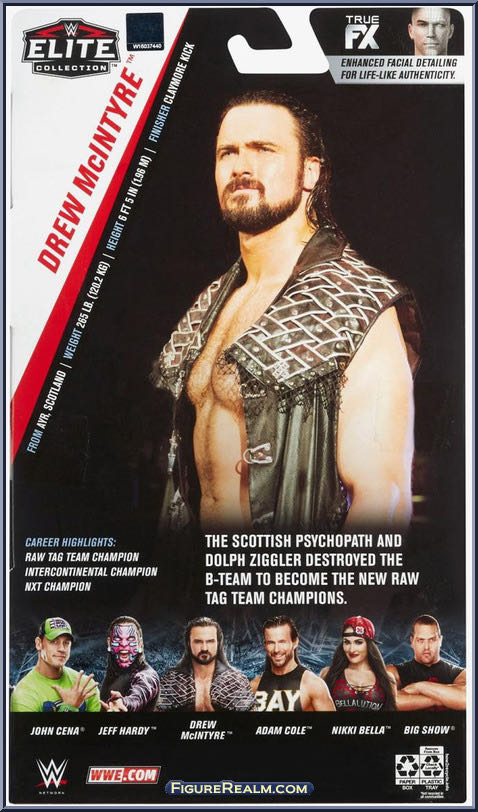Drew McIntyre - WWE Mattel (WWE Elite Series 71 (2019)) action figure collectible - Main Image 2