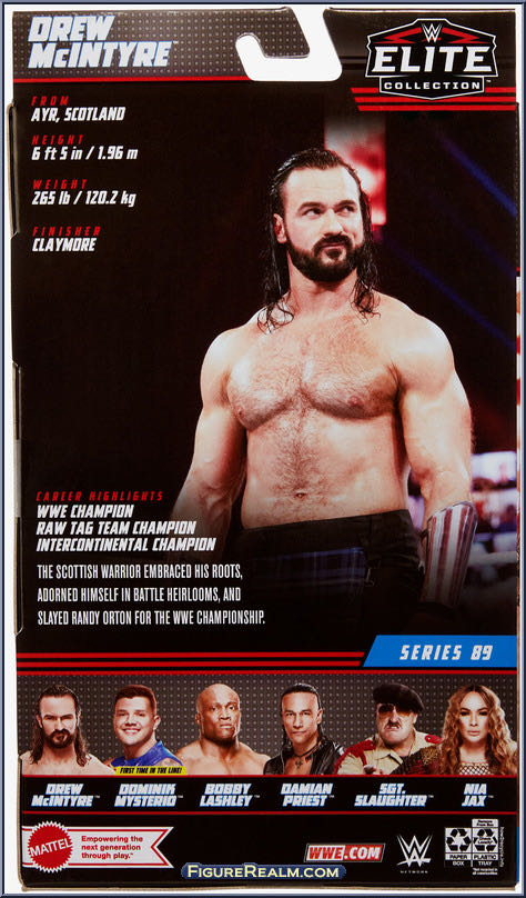 Drew McIntyre - WWE Mattel (WWE Elite Series 89 (2022)) action figure collectible - Main Image 2