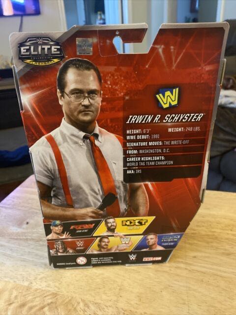 Irwin R. Schyster - WWE Mattel (WWE Elite Series 40 (2016)) action figure collectible - Main Image 2