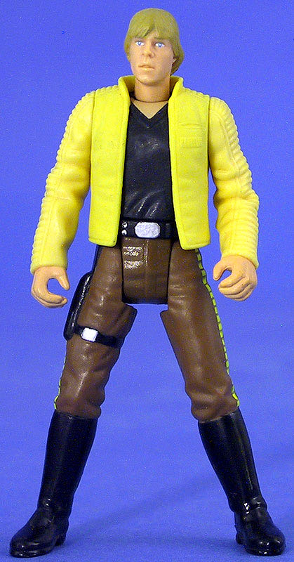 Luke Skywalker in Ceremonial Outfit w/ Blaster Pistol - Kenner / Hasbro (Power of The Force 2) action figure collectible [Barcode 076281696911] - Main Image 2