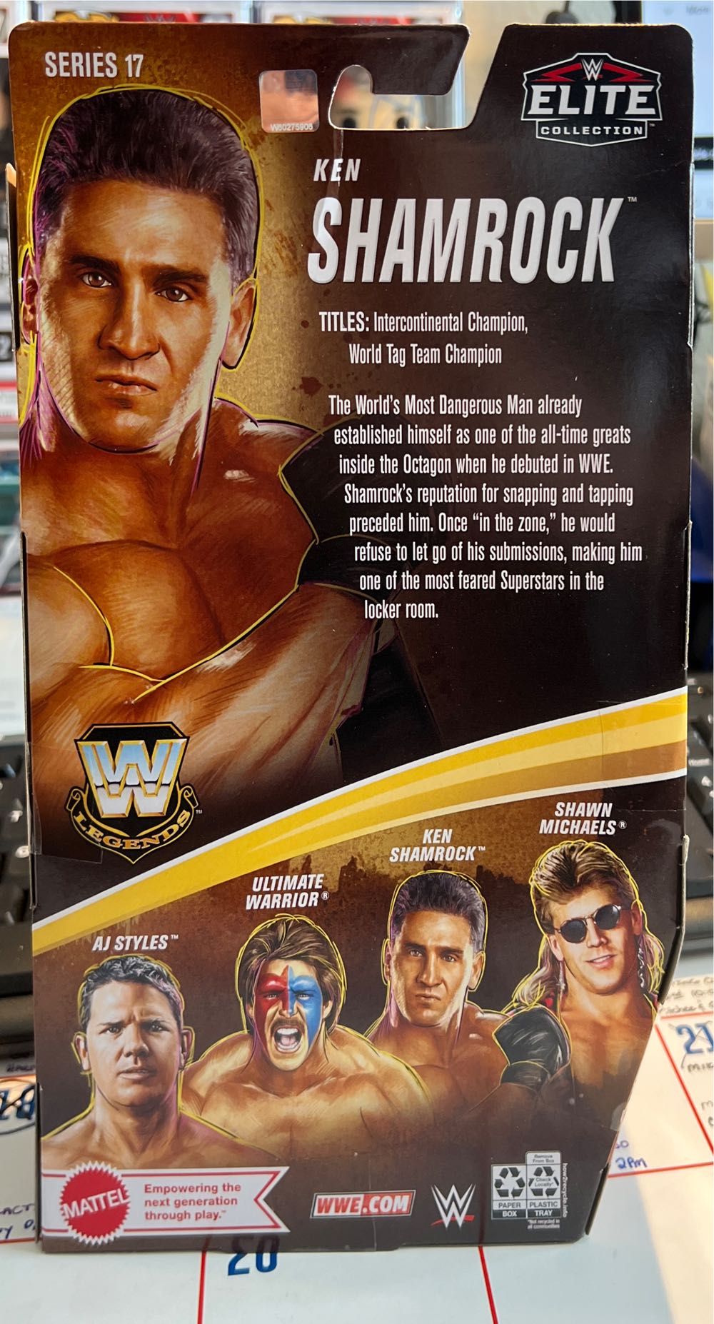 Ken Shamrock - Mattel Wwe (WWE) action figure collectible - Main Image 2