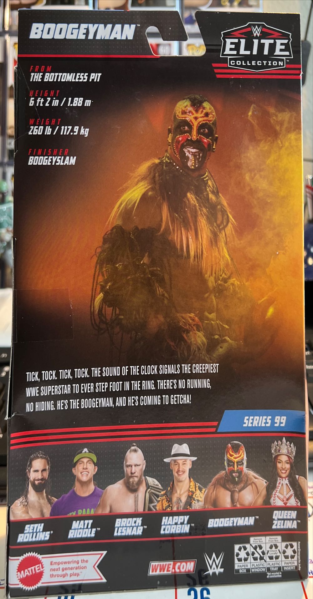 Boogeyman - Mattel Wwe (WWE) action figure collectible - Main Image 2