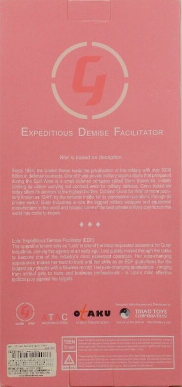 Lola - Triad Toys Corporation (Gunn 4 Hire) action figure collectible - Main Image 4