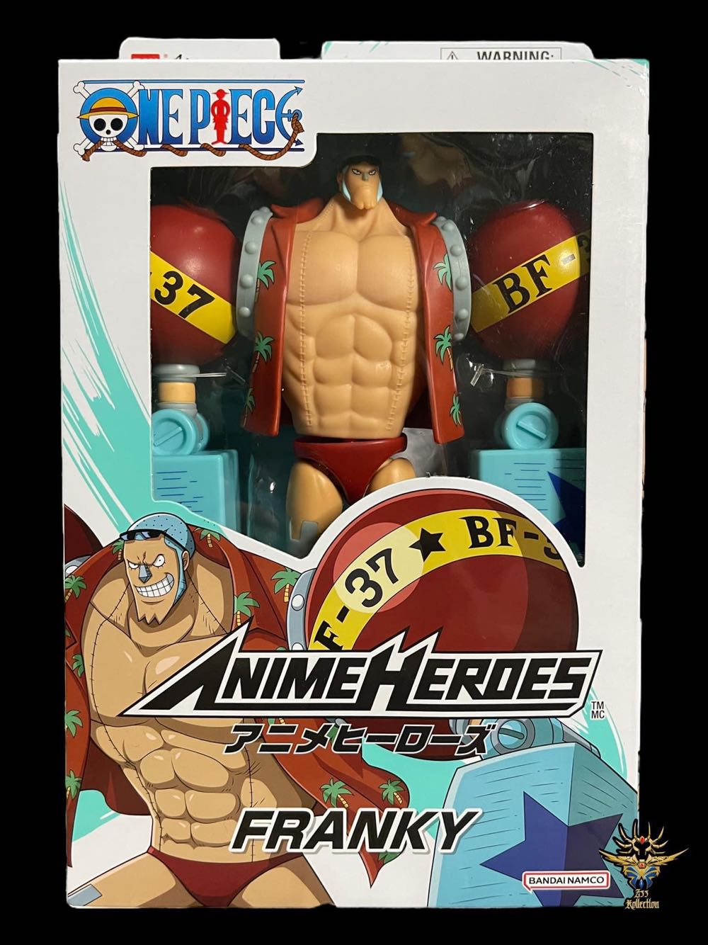 Anime Heroes: One Piece: Frankie - Bandai (One Piece) action figure collectible - Main Image 3