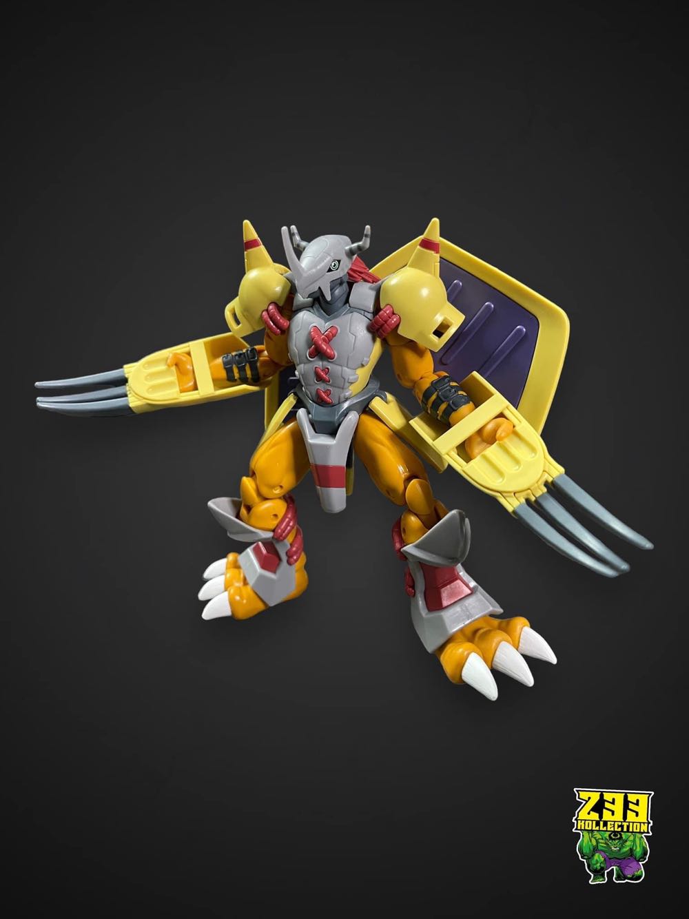 Anime Heroes: Digimon 01: Wargreymon - Bandai (Digimon) action figure collectible - Main Image 2