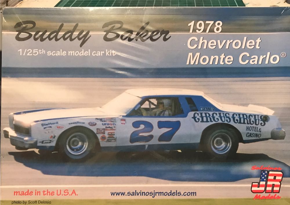 Buddy Baker 1978 Chevrolet Monte Carlo - Salvinos JR Models (Race Car) action figure collectible - Main Image 1