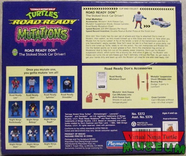 Road Ready Don - Playmates Toys (Teenage Mutant Ninja Turtles) action figure collectible - Main Image 2