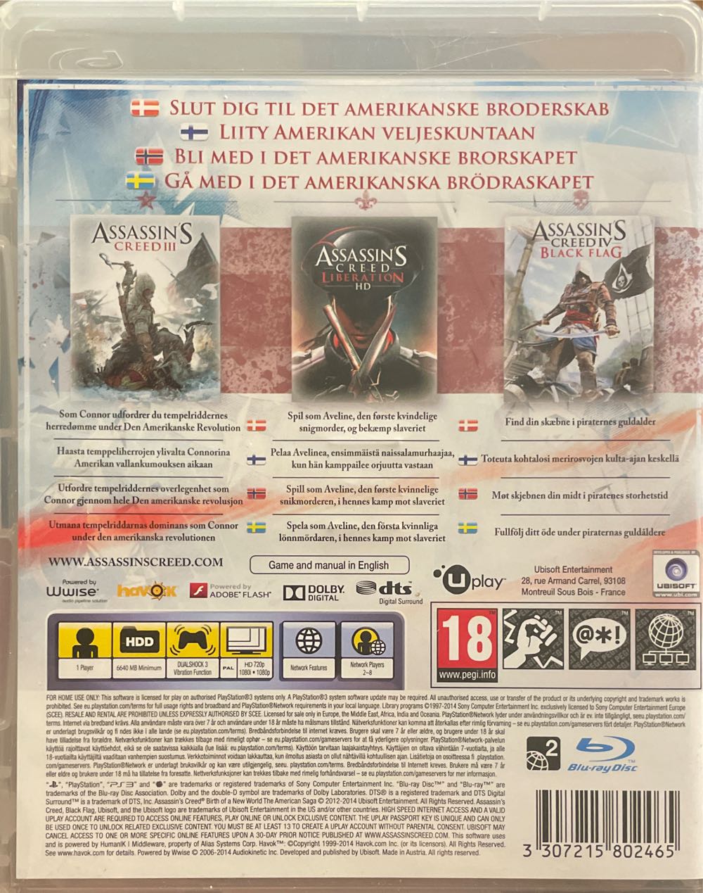 Assassin’s Creed: Birth of a New World - The American Saga SCN  action figure collectible [Barcode 3307215802465] - Main Image 3