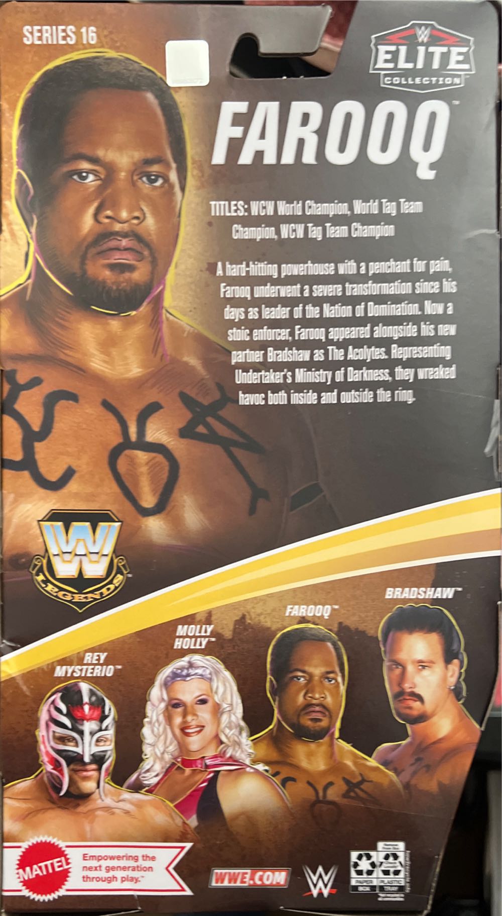 Farooq - Mattel (Mattel Elite Collection Legends) action figure collectible [Barcode 194735027279] - Main Image 2