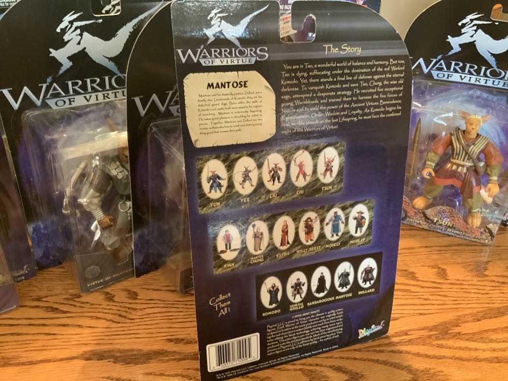Vz) Warriors Of Virtue Mangoes  (Warriors Of Virtue) action figure collectible [Barcode 633372710095] - Main Image 2