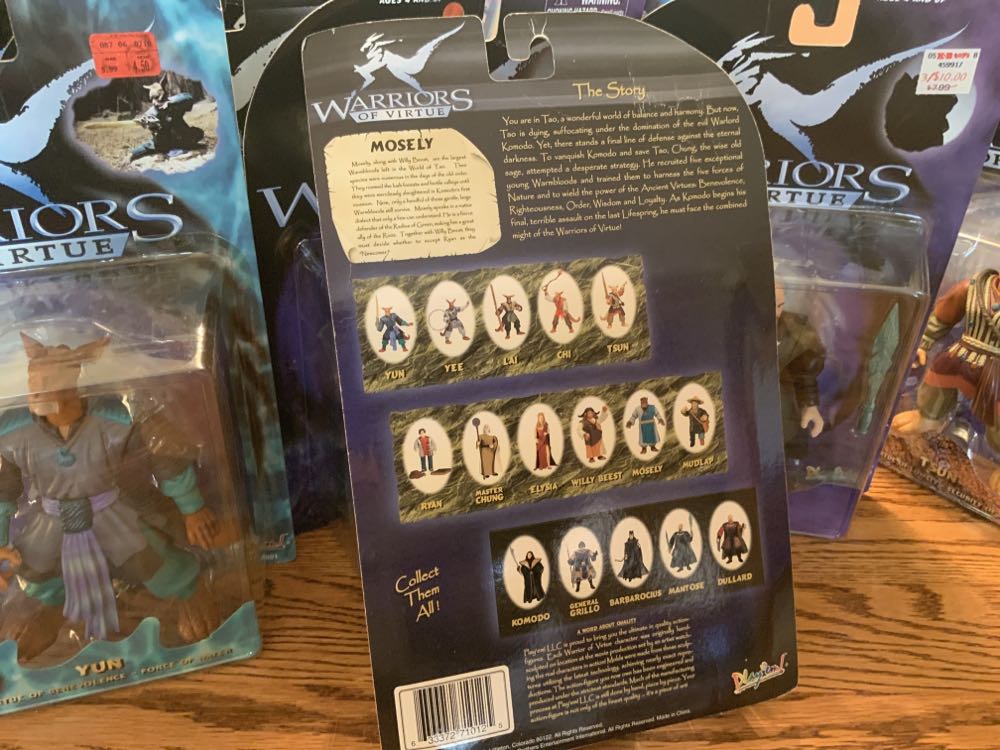 Vz) Warriors Of Virtue Moseley  (Warriors Of Virtue) action figure collectible [Barcode 633372710125] - Main Image 2