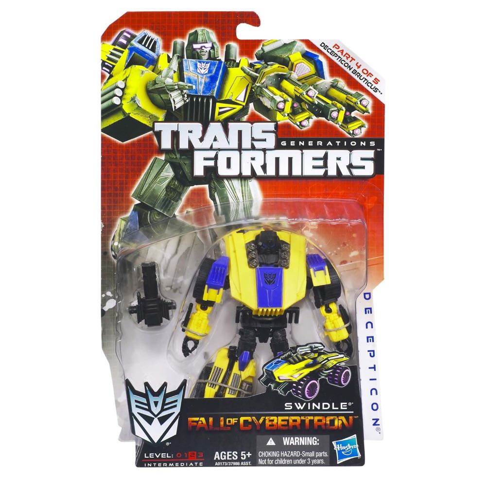 Transformers War/Fall Of Cybertron Swindle - Takara / Hasbro action figure collectible - Main Image 2